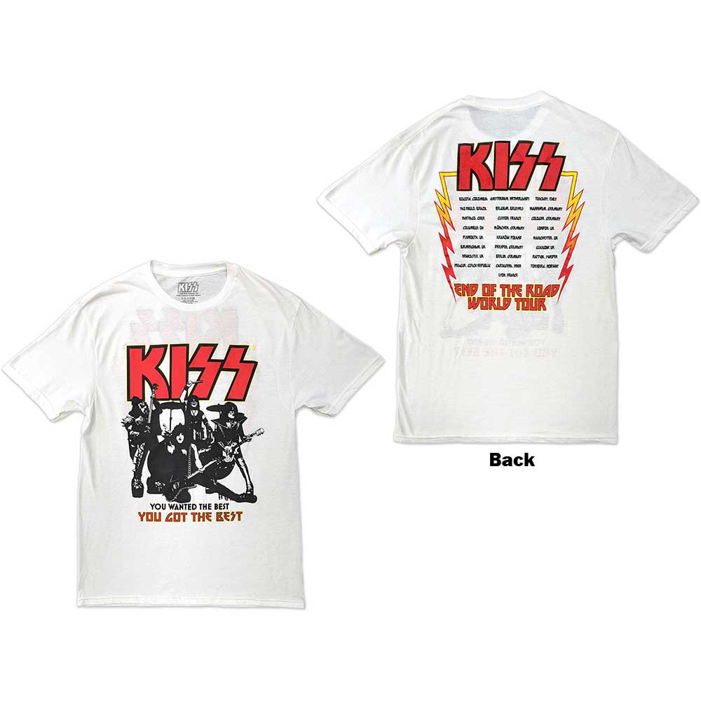 Kiss End Of The Road You Got The Best Mens T Shirt