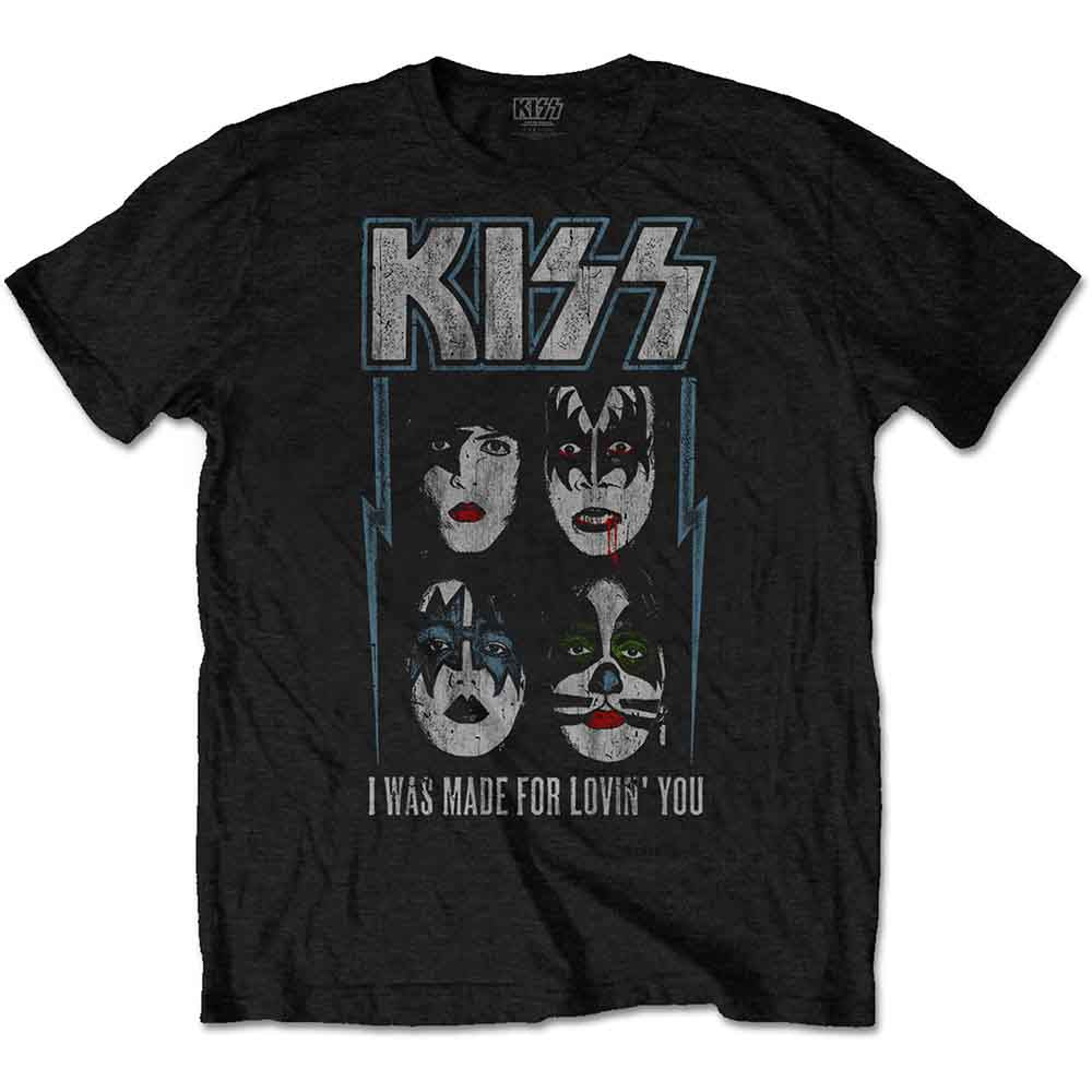 Kiss Made For Lovin' You Mens T Shirt