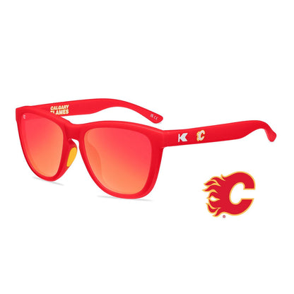 Calgary Flames Officially Licensed Knockaround Sunglasses