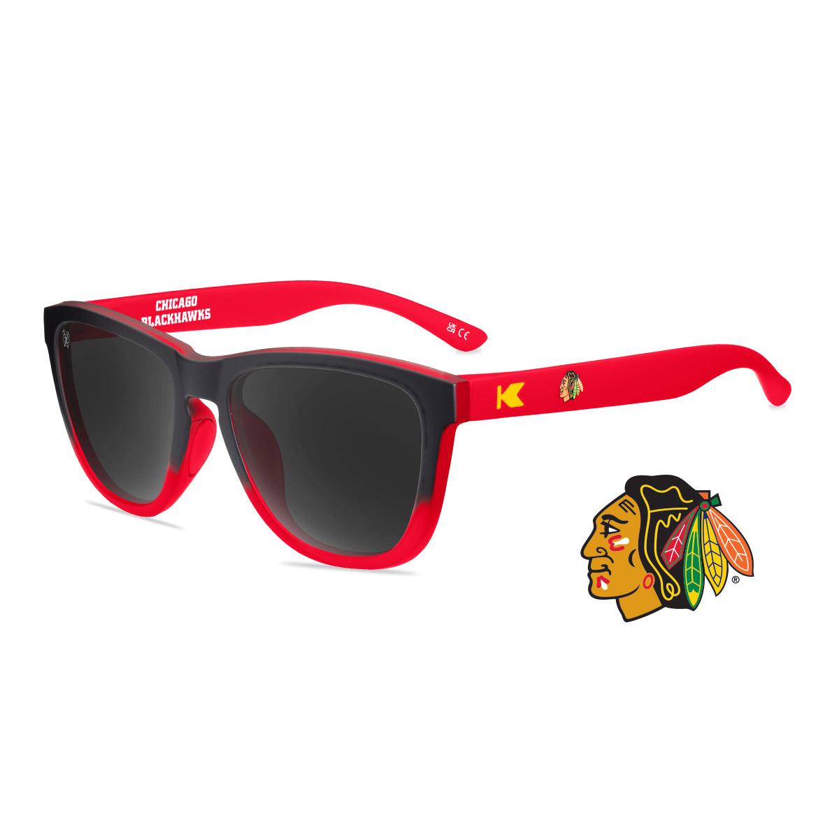 Chicago Blackhawks Officially Licensed Knockaround Sunglasses