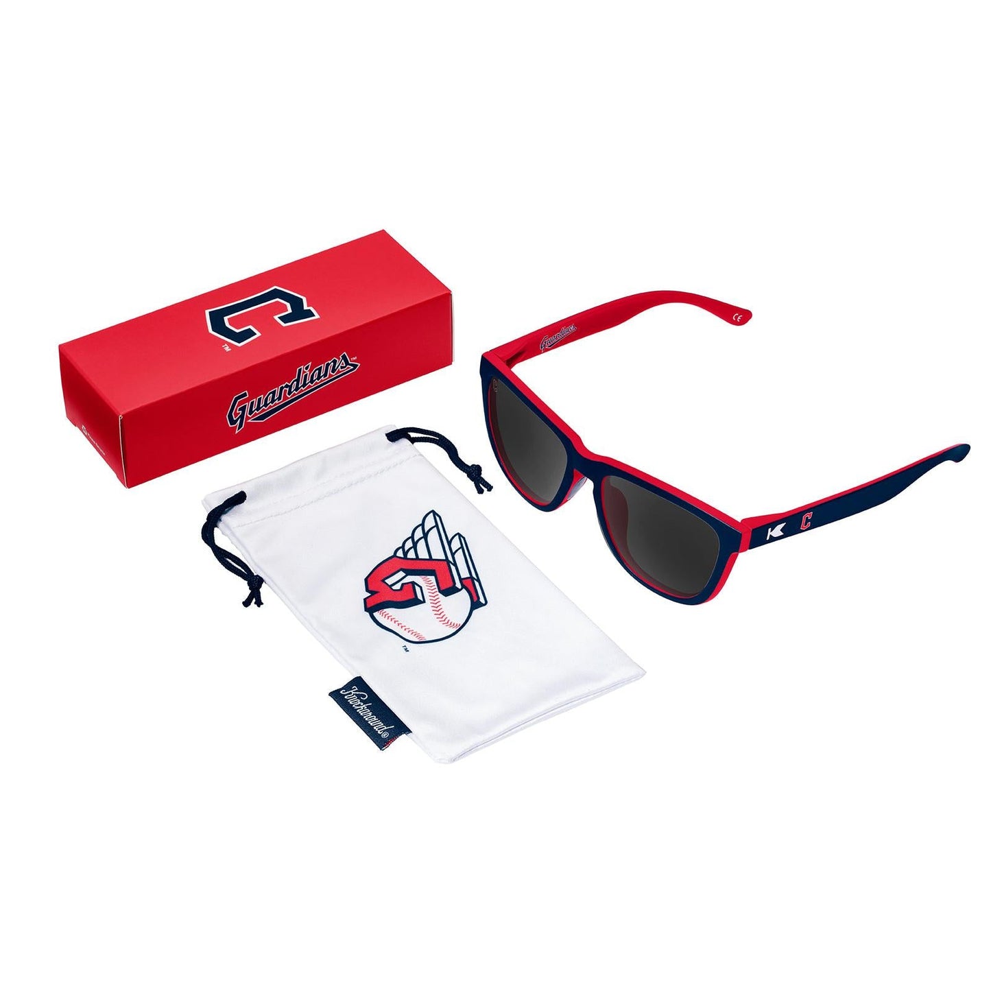 Cleveland Guardians Officially Licensed Knockaround Sunglasses