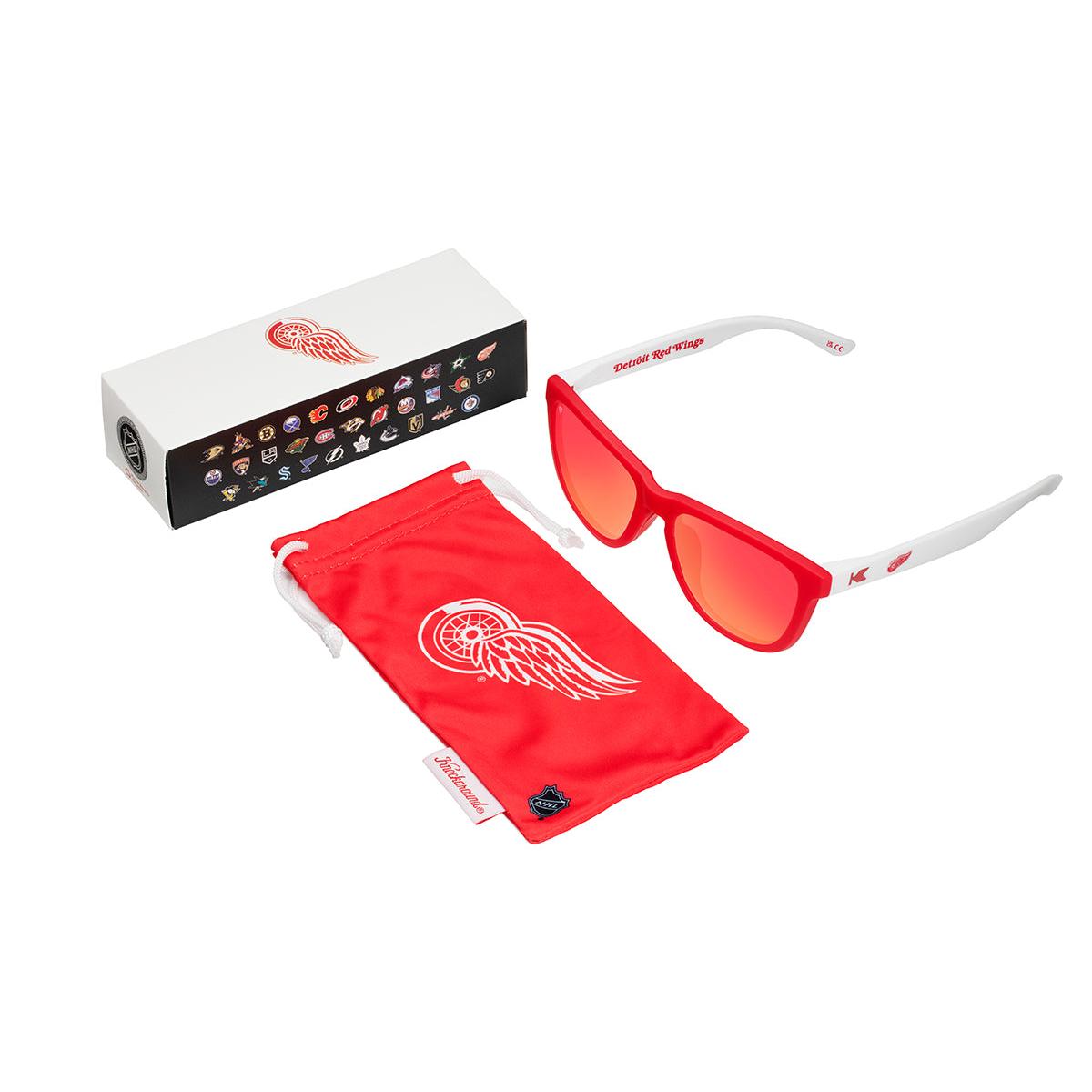 Detroit Red Wings Officially Licensed Knockaround Sunglasses