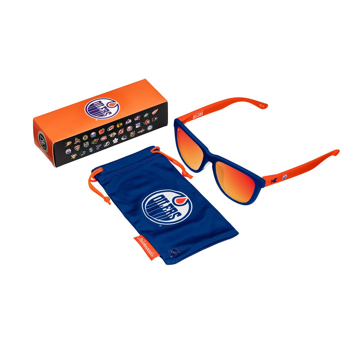 Edmonton Oilers Officially Licensed Knockaround Sunglasses