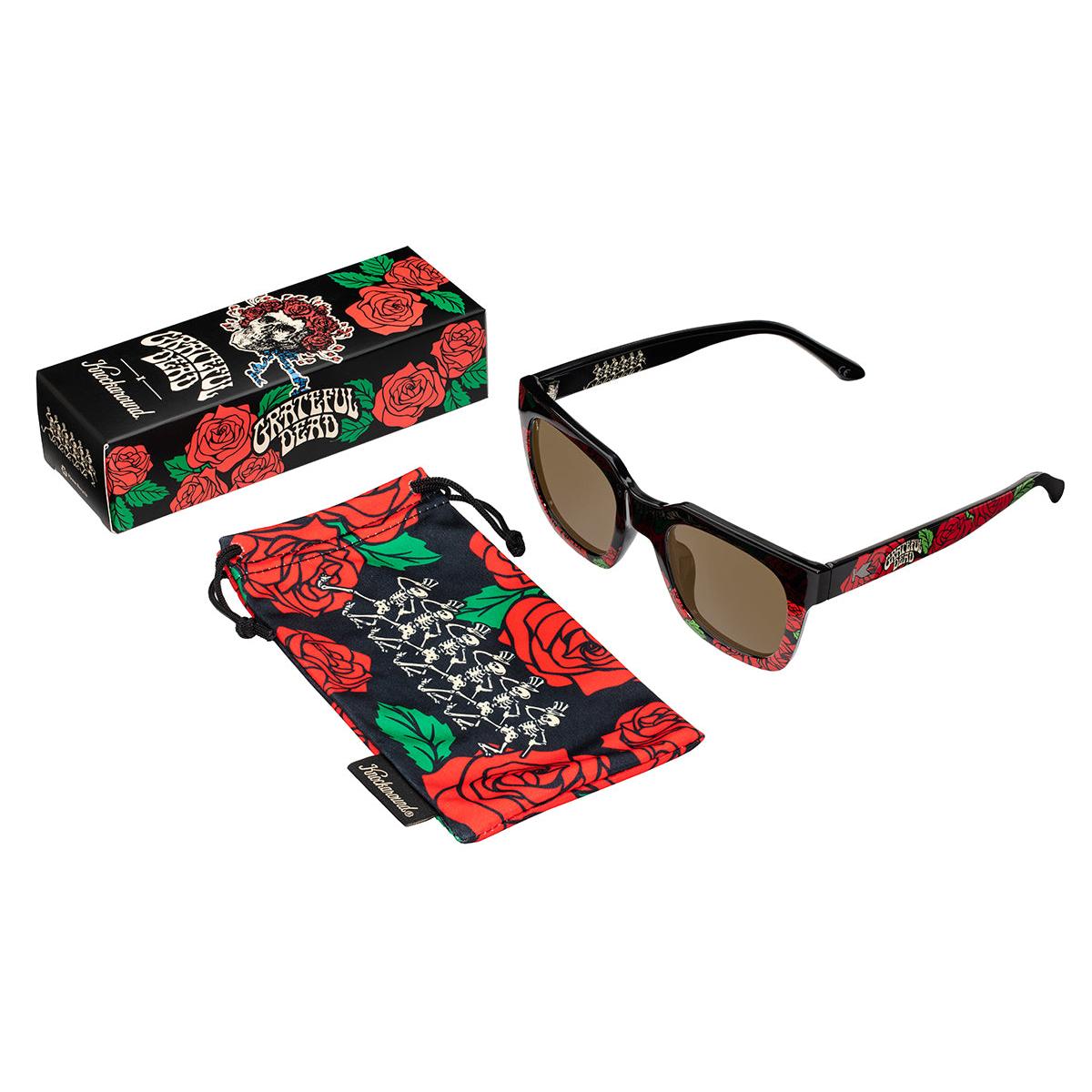 Grateful Dead Roses Songbirds Officially Licensed Knockaround Sunglasses