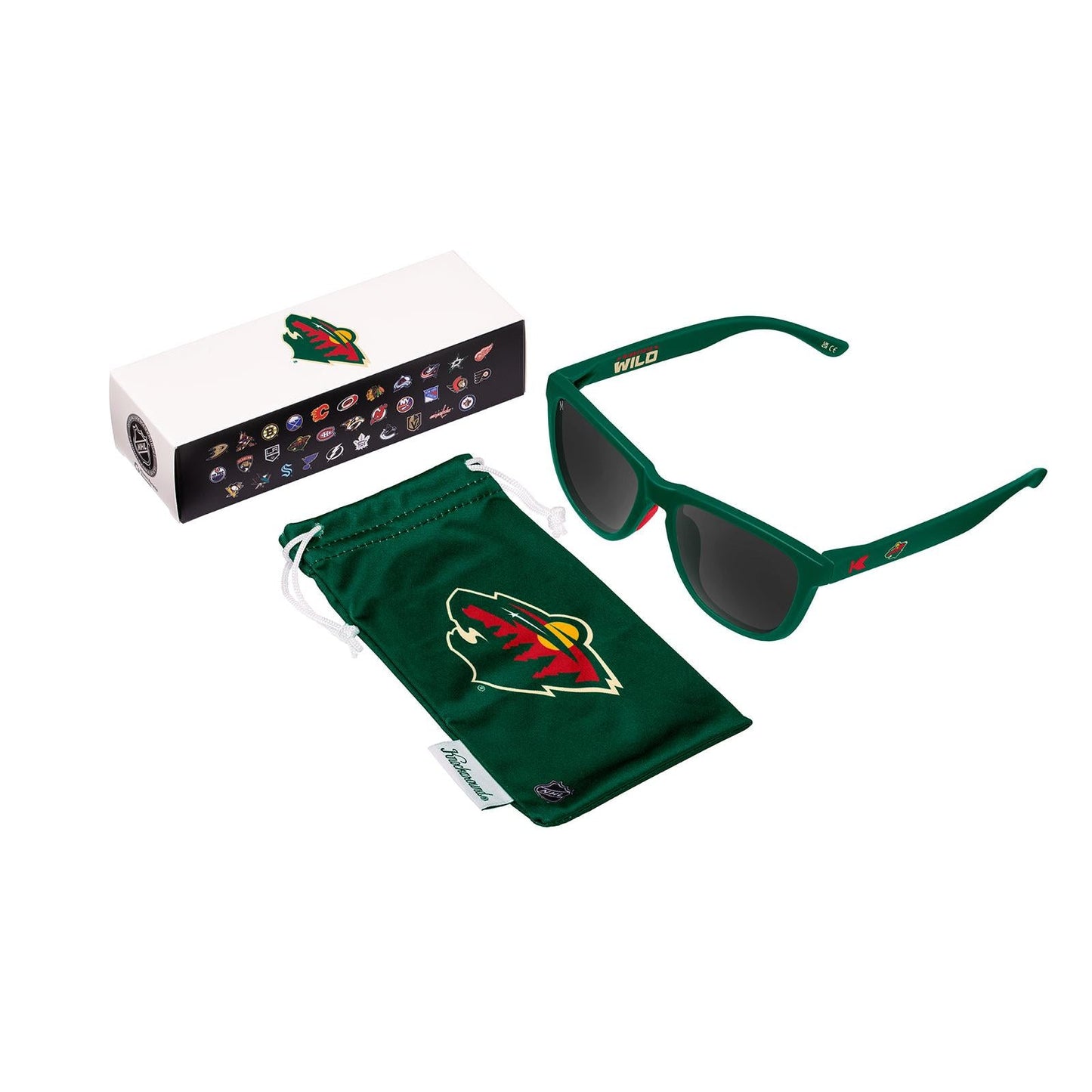 Minnesota Wild Officially Licensed Knockaround Sunglasses