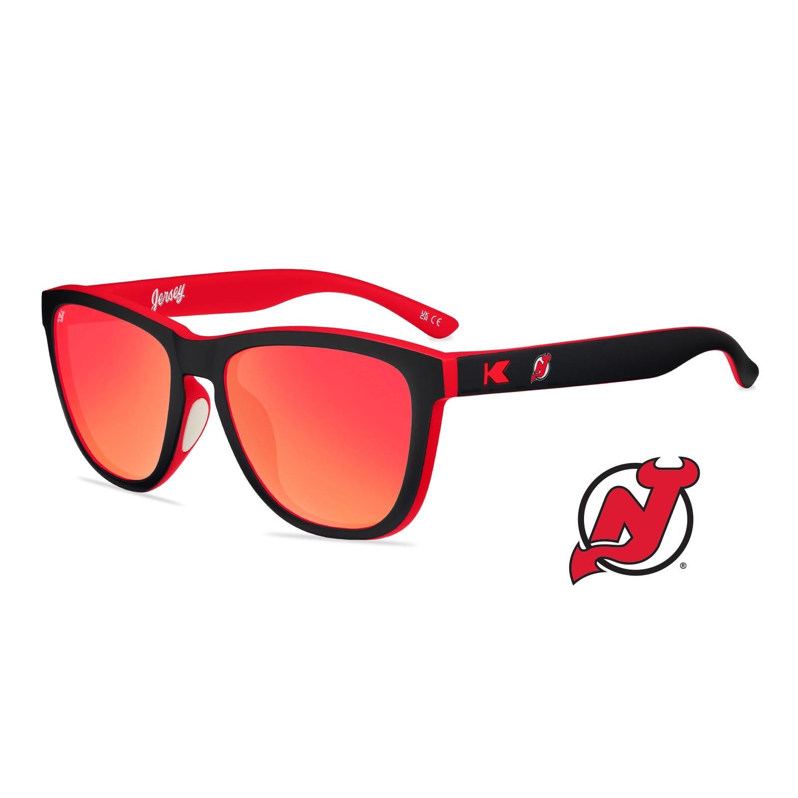 New Jersey Devils Officially Licensed Knockaround Sunglasses