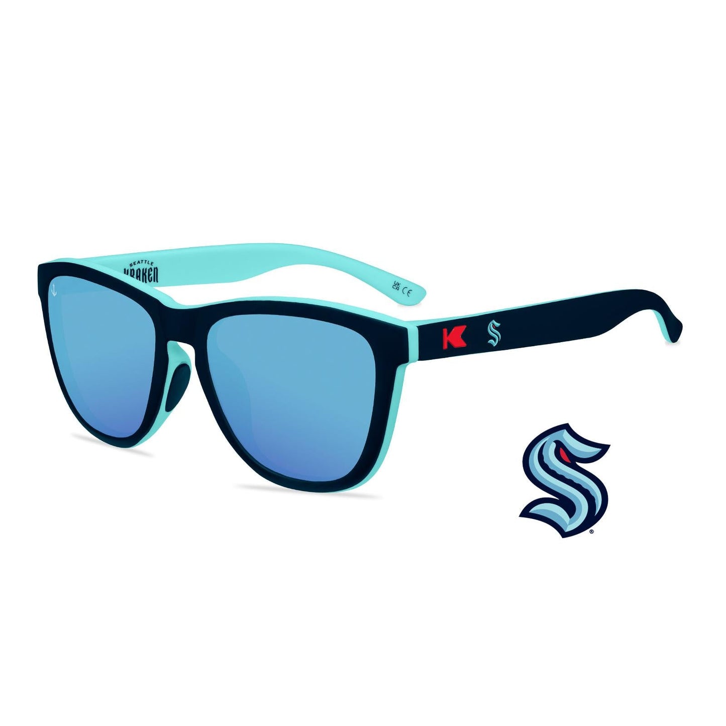 Seattle Kraken Officially Licensed Knockaround Sunglasses
