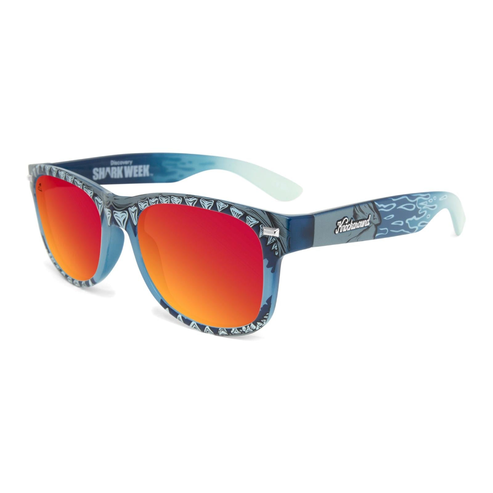 Shark Week Fort Knocks Officially Licensed Knockaround Sunglasses
