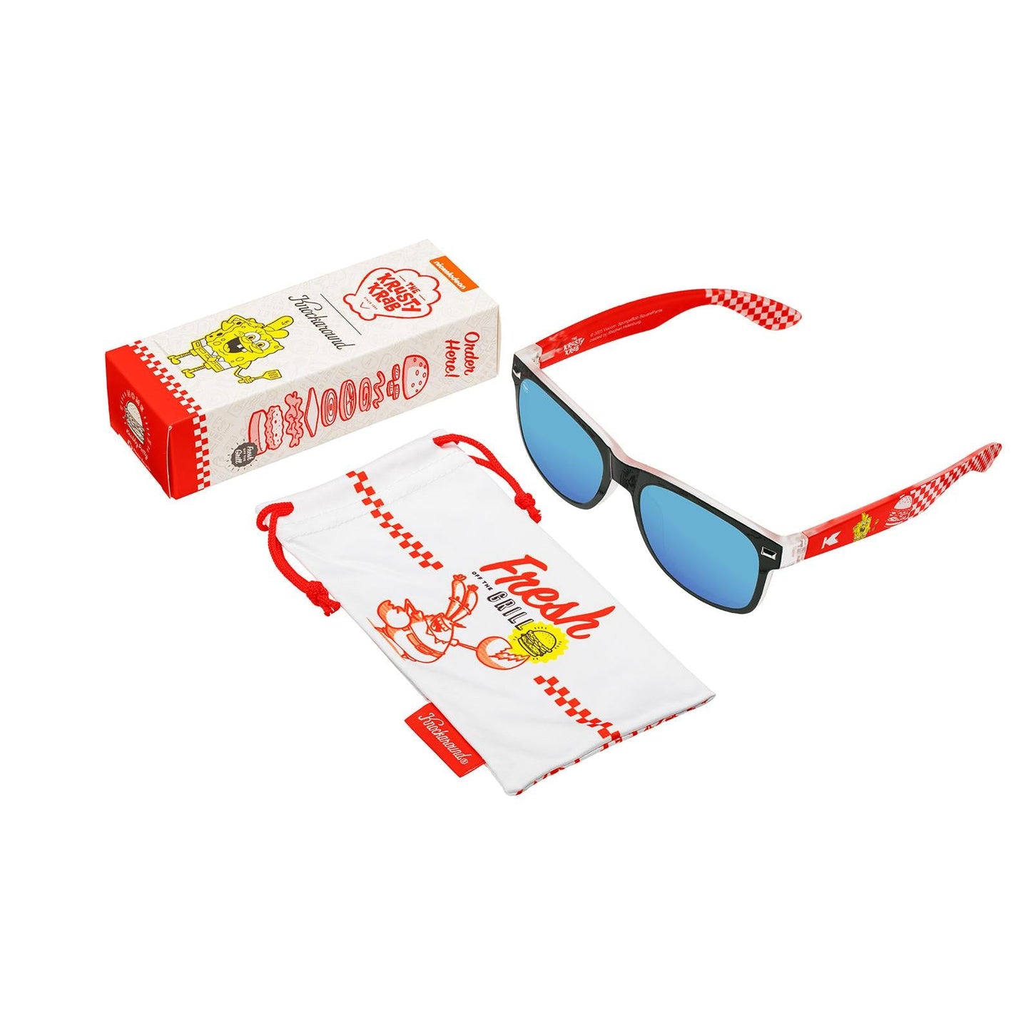 Krusty Krab Fort Knocks Officially Licensed Knockaround Sunglasses