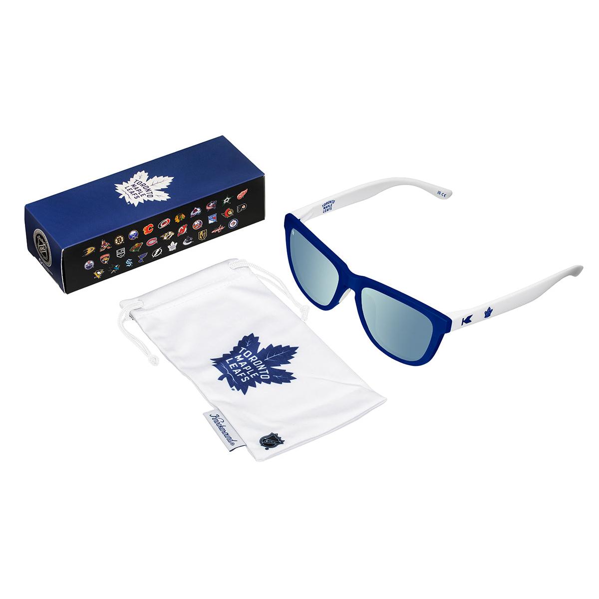 Toronto Maple Leafs Officially Licensed Knockaround Sunglasses