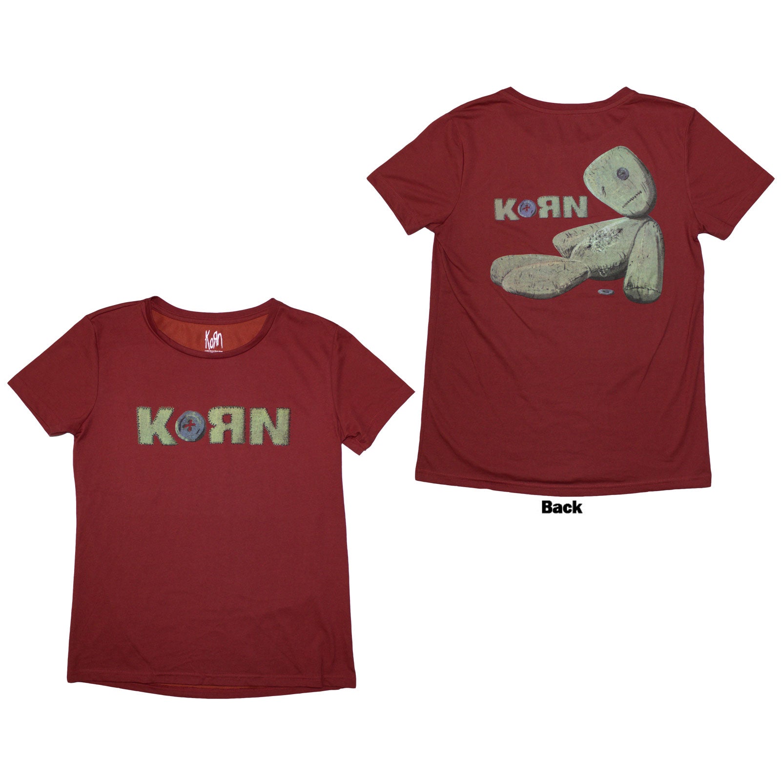 Korn Doll Issues Womens T Shirt