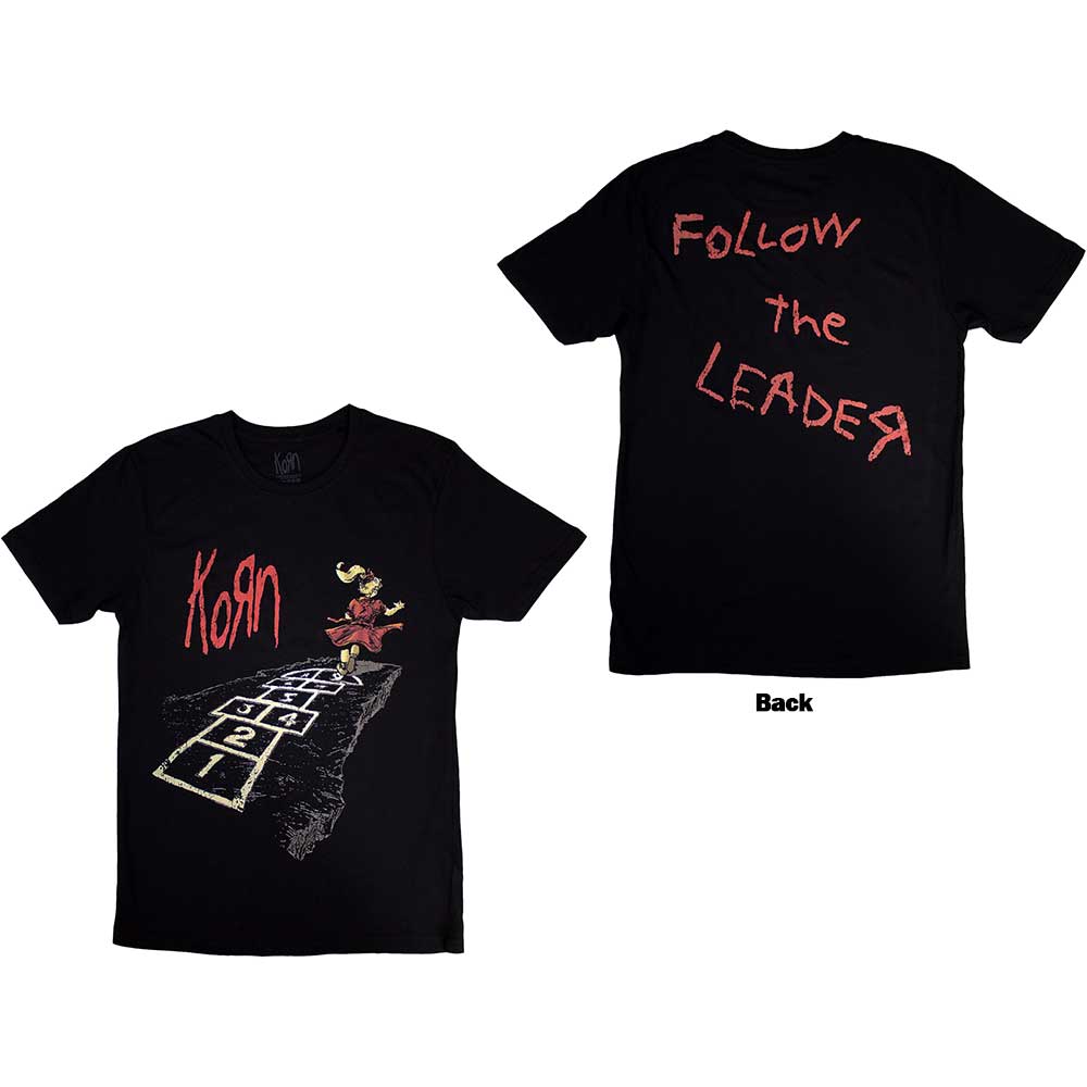 Korn Follow The Leader Hopscotch Mens T Shirt