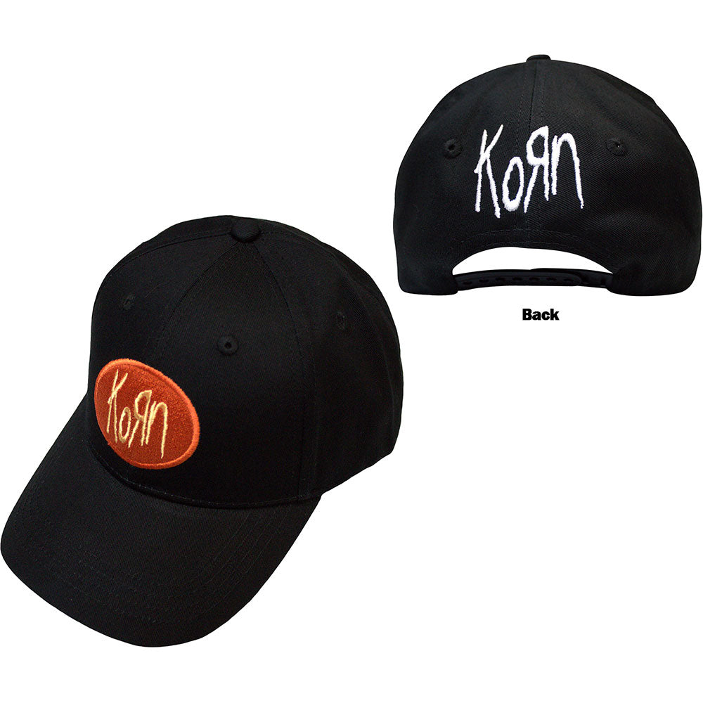 Korn Oval Logo Hat Black