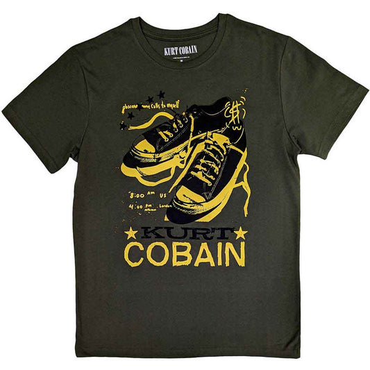 Kurt Cobain Converse Mens T Shirt