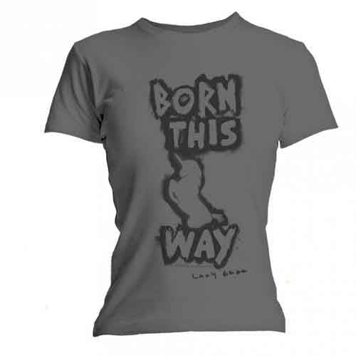 Lady Gaga Born This Way Womens T Shirt