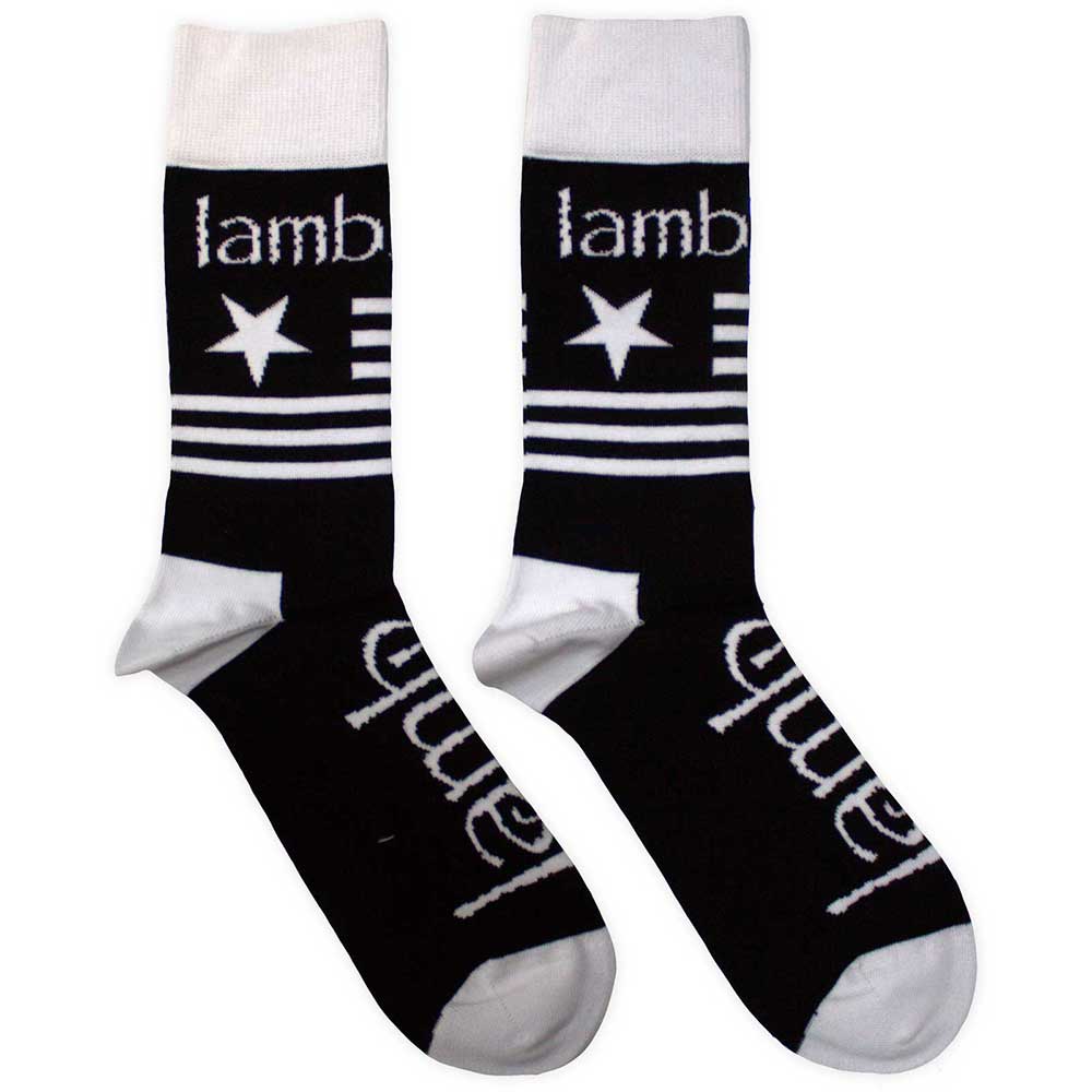 Lamb Of God Flag Socks Black