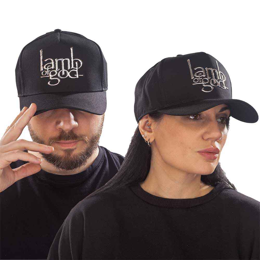 Lamb Of God Logo Hat Black