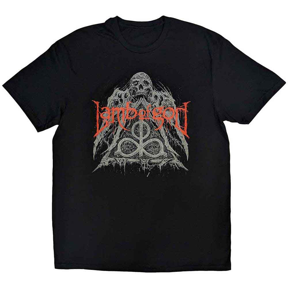 Lamb Of God Skull Pyramid Mens T Shirt