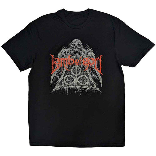 Lamb Of God Skull Pyramid Mens T Shirt
