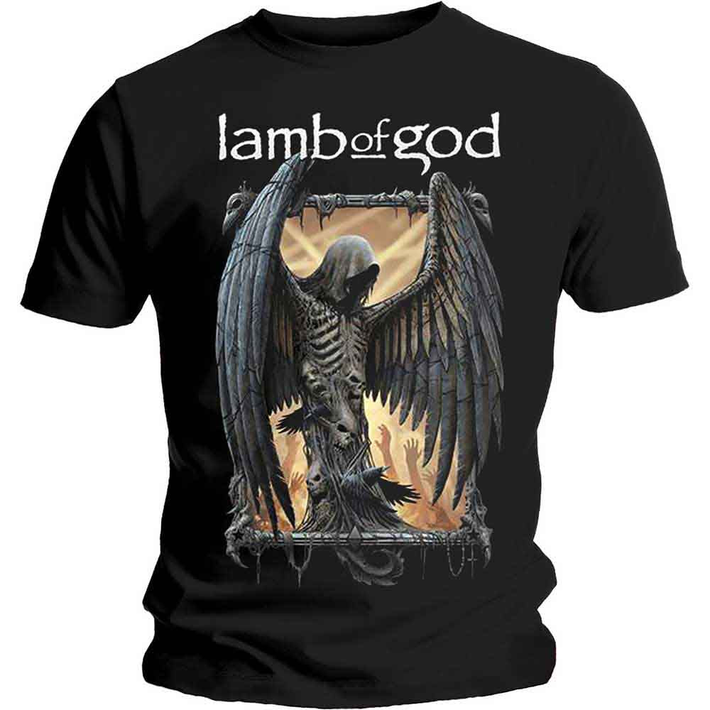 Lamb Of God Winged Death Mens T Shirt