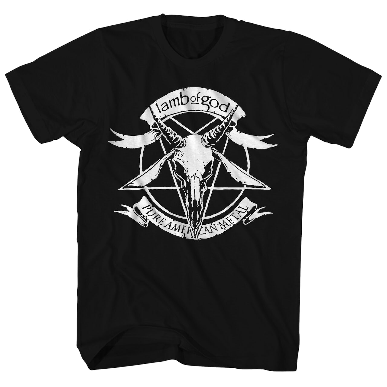 Lamb of God Pure American Metal Mens T Shirt Black