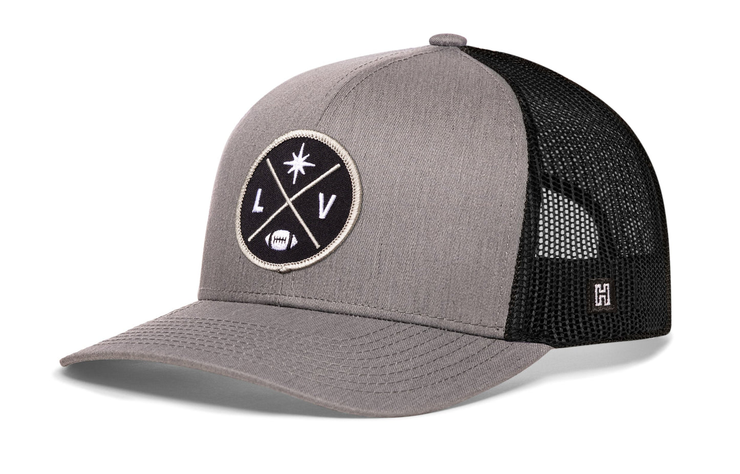 Las Vegas Trucker Haka Hat Black LVG X Football Snapback