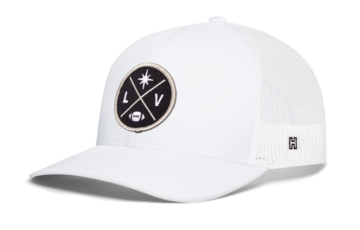 Las Vegas Trucker Haka Hat Black LVG X Football Snapback