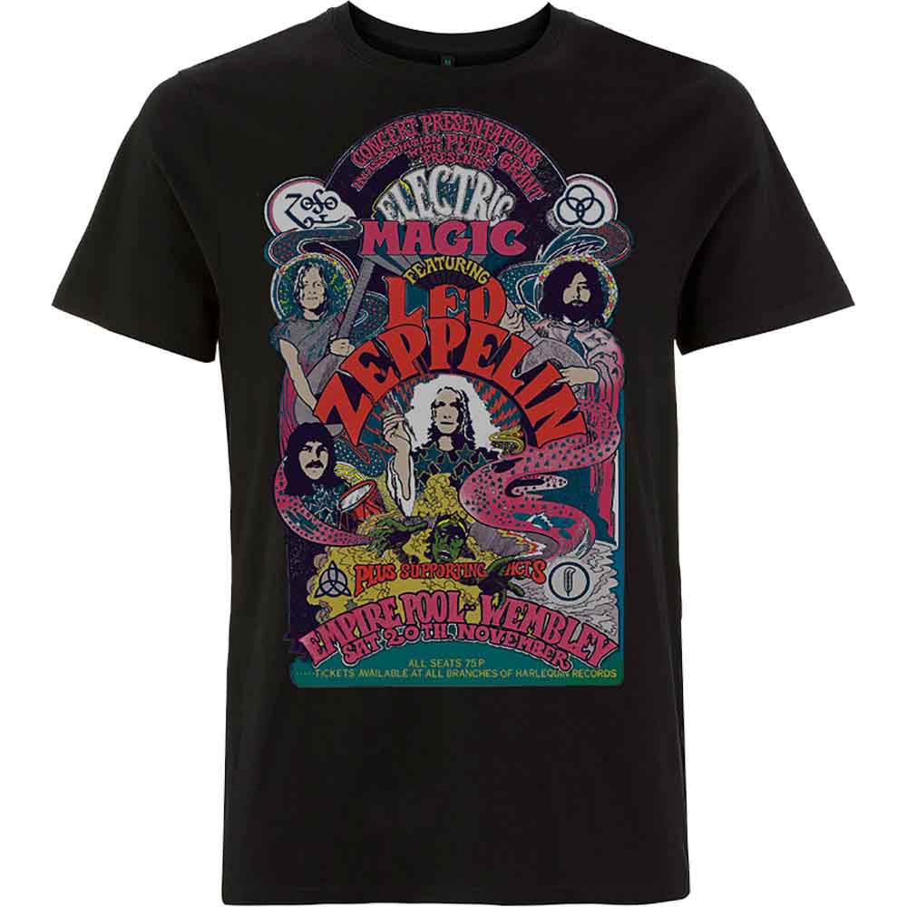 Led Zeppelin Full Colour Electric Magic Mens T Shirt