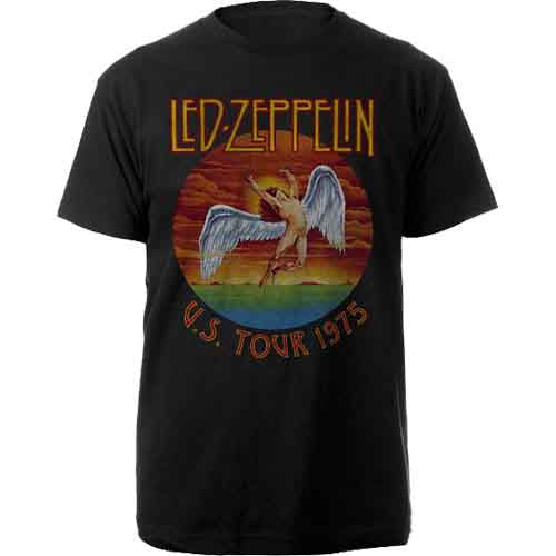Led Zeppelin USA Tour '75. Mens T Shirt