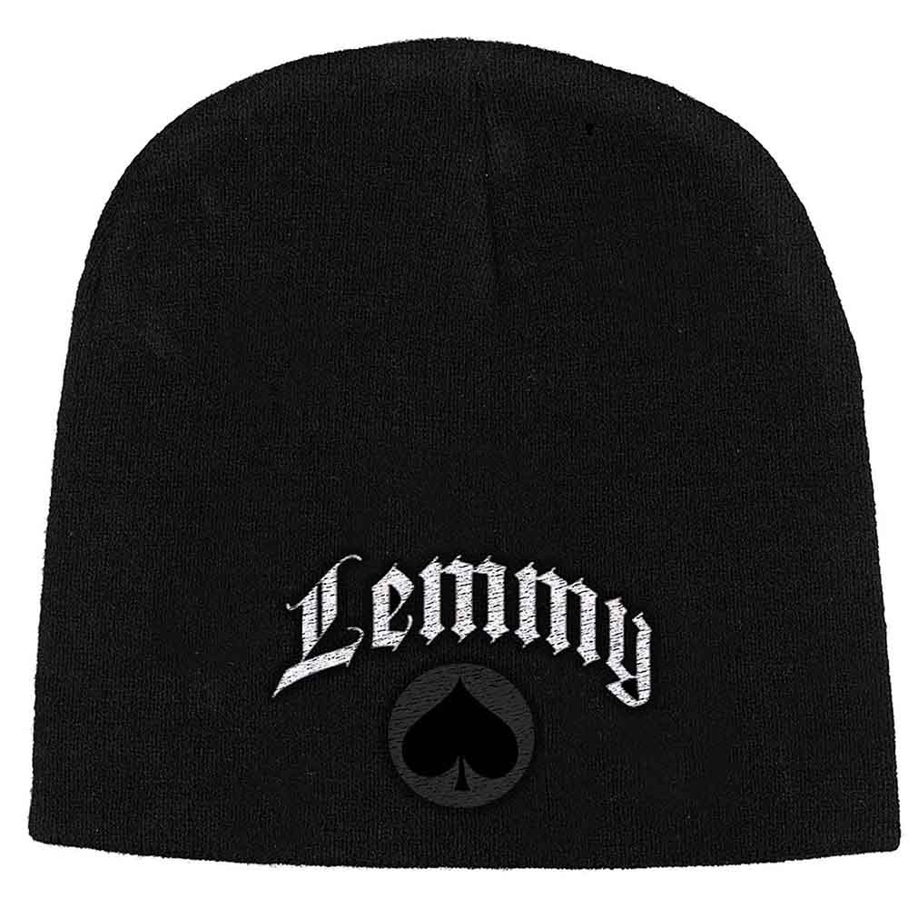 Lemmy Ace of Spades Beanie Hat Black