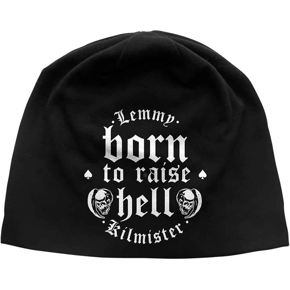 Lemmy Born to Raise Hell Beanie Hat Black