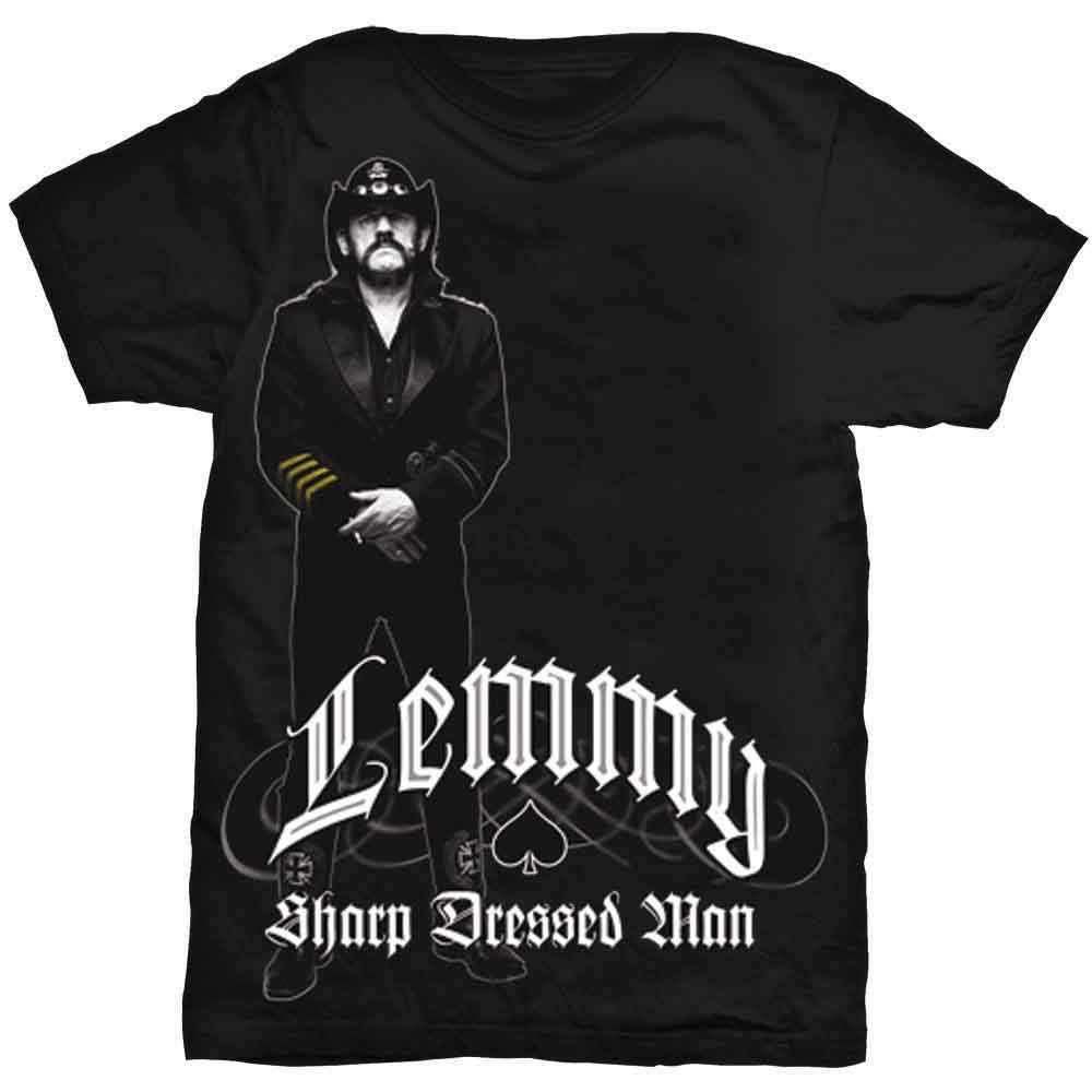 Lemmy Sharp Dressed Man Mens T Shirt
