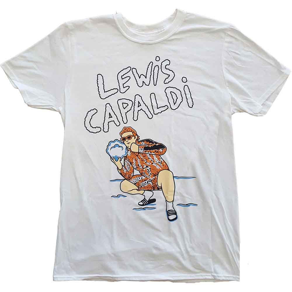 Lewis Capaldi Snow Leopard Mens T Shirt