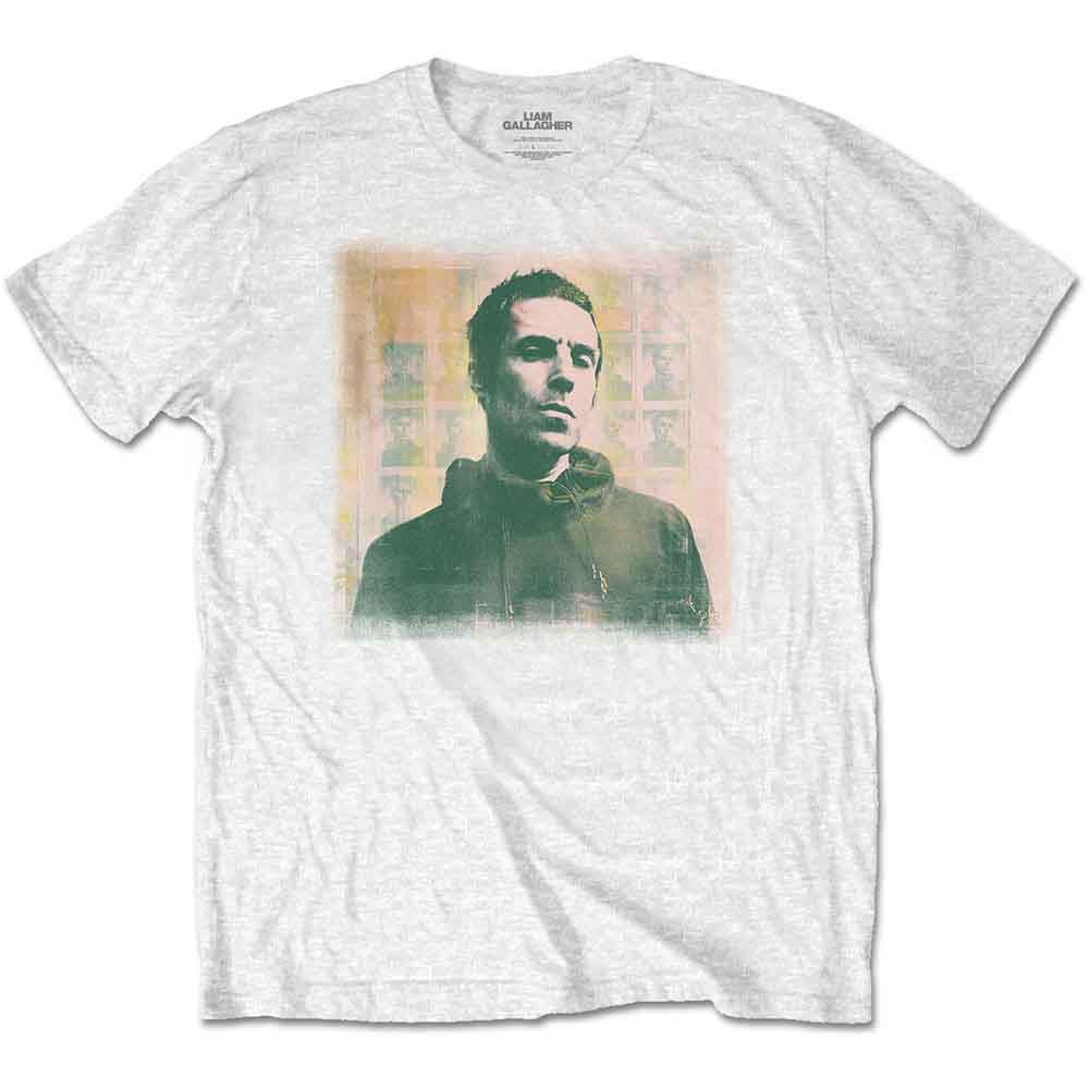 Liam Gallagher Monochrome Mens T Shirt