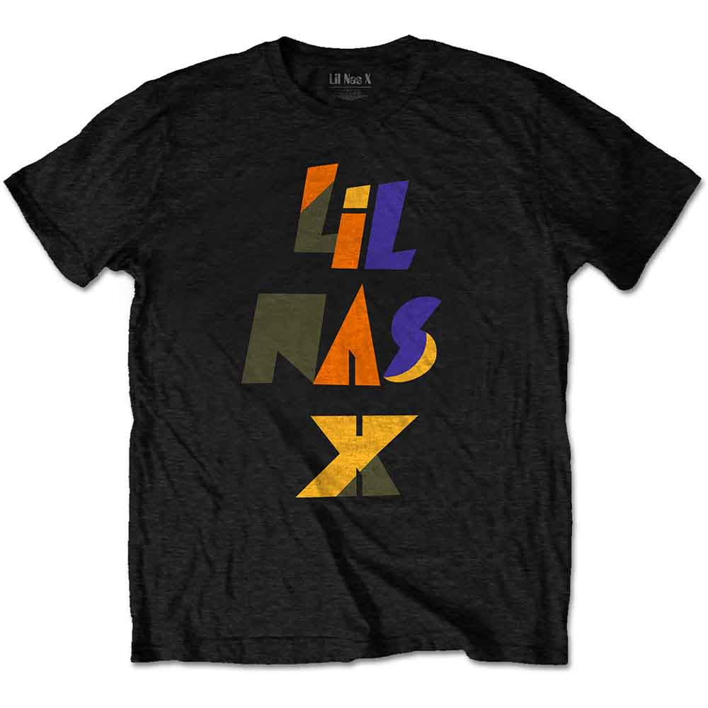 Lil Nas X Scrap Letters Mens T Shirt
