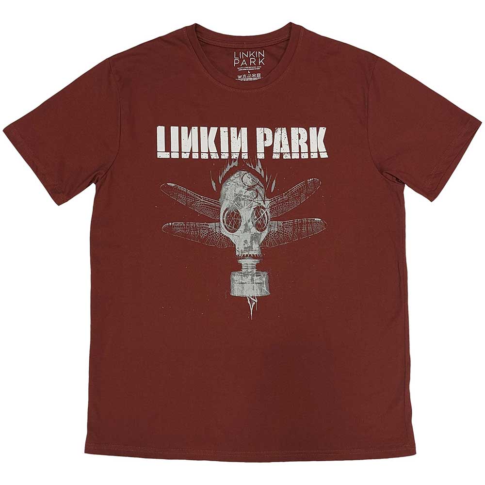 LINKIN PARK Gas Mask Mens T Shirt