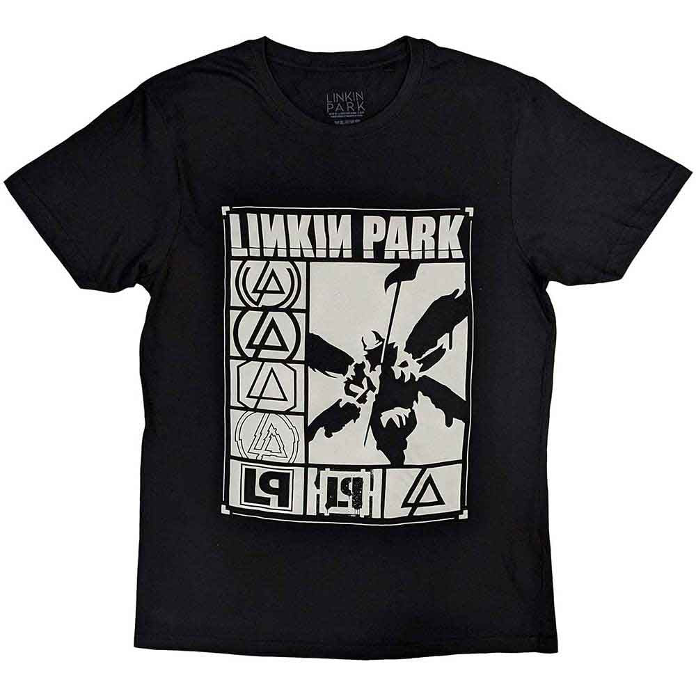 LINKIN PARK Logos Rectangle Mens T Shirt