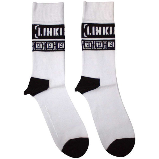 Linkin Park LP Repeat Socks White