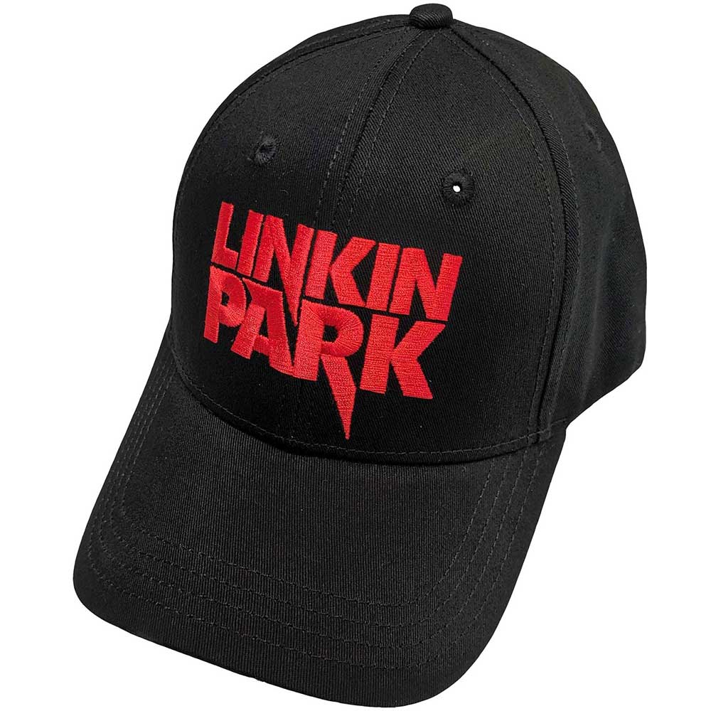 Linkin Park Red Logo Hat Black