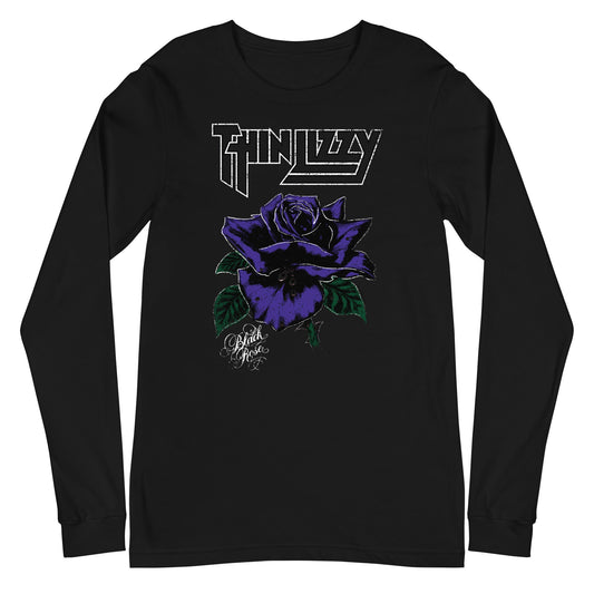 Thin Lizzy - White Outline Long Sleeve Shirt
