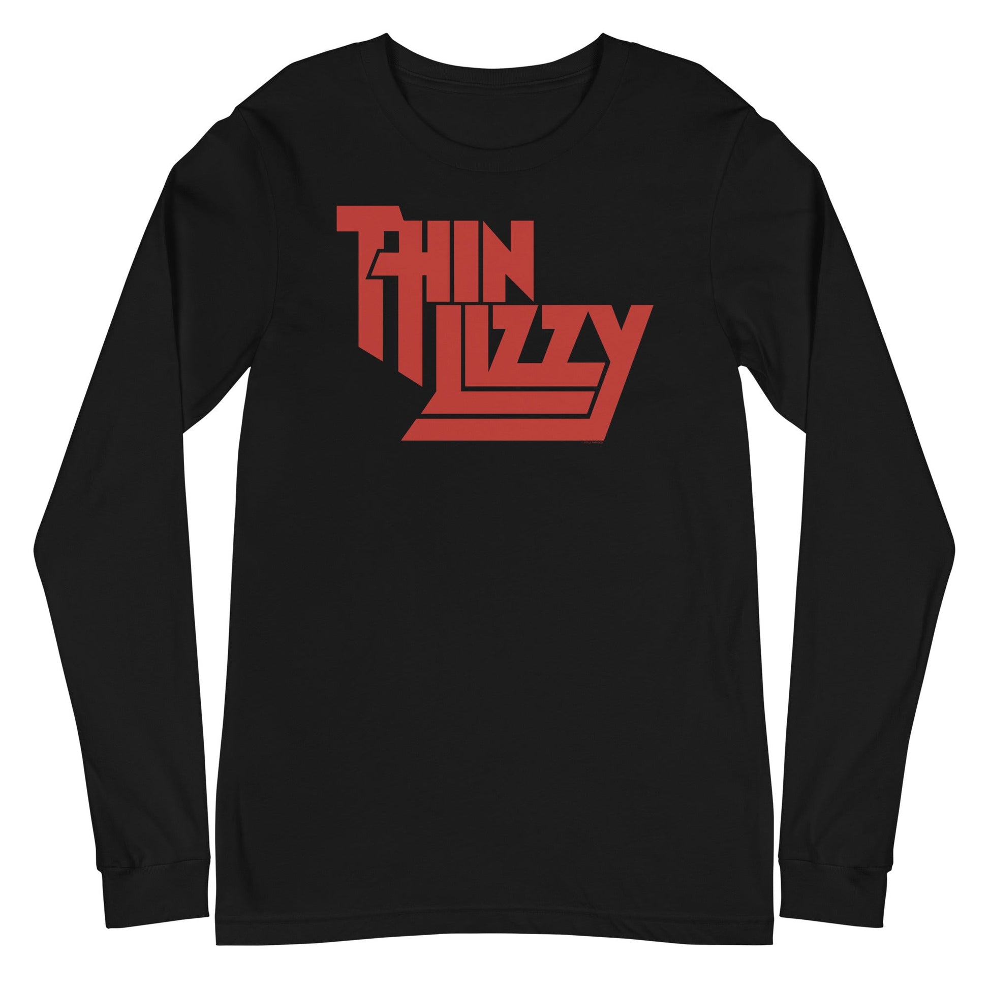 Thin Lizzy - Classic Red Logo Long Sleeve Shirt