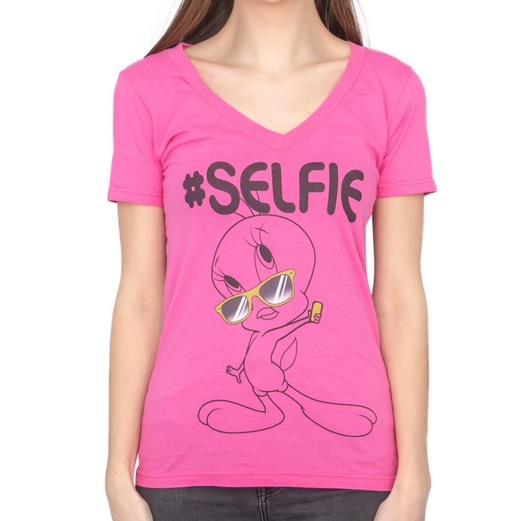Looney Tunes Tweety #Selfie T Shirt