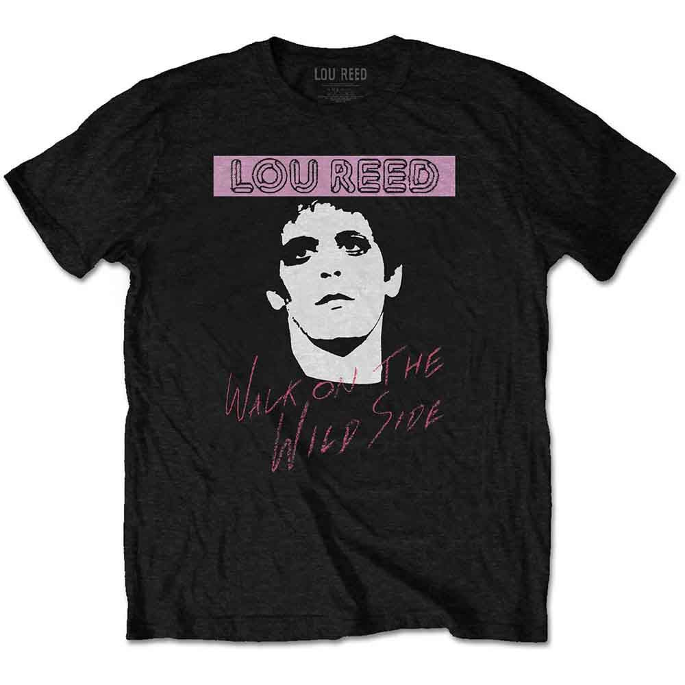 Lou Reed Walk On The Wild Side Mens T Shirt