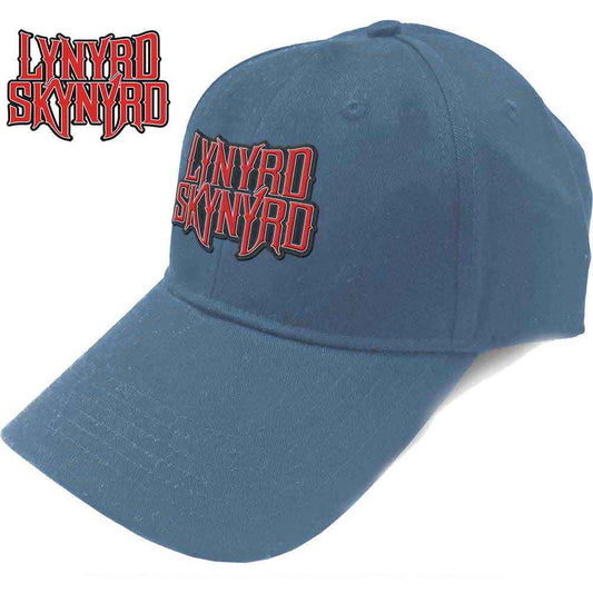 Lynyrd Skynyrd Logo Hat Blue