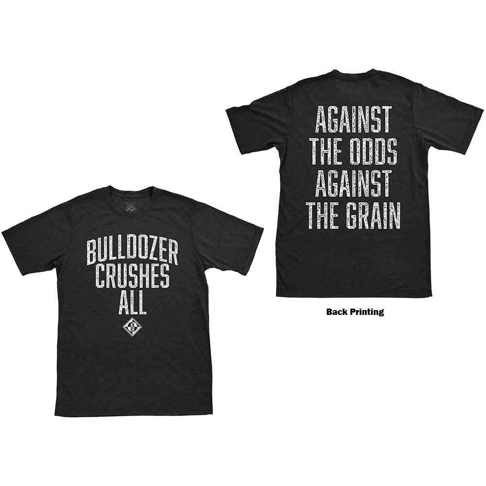 Machine Head Bulldozer Mens T Shirt