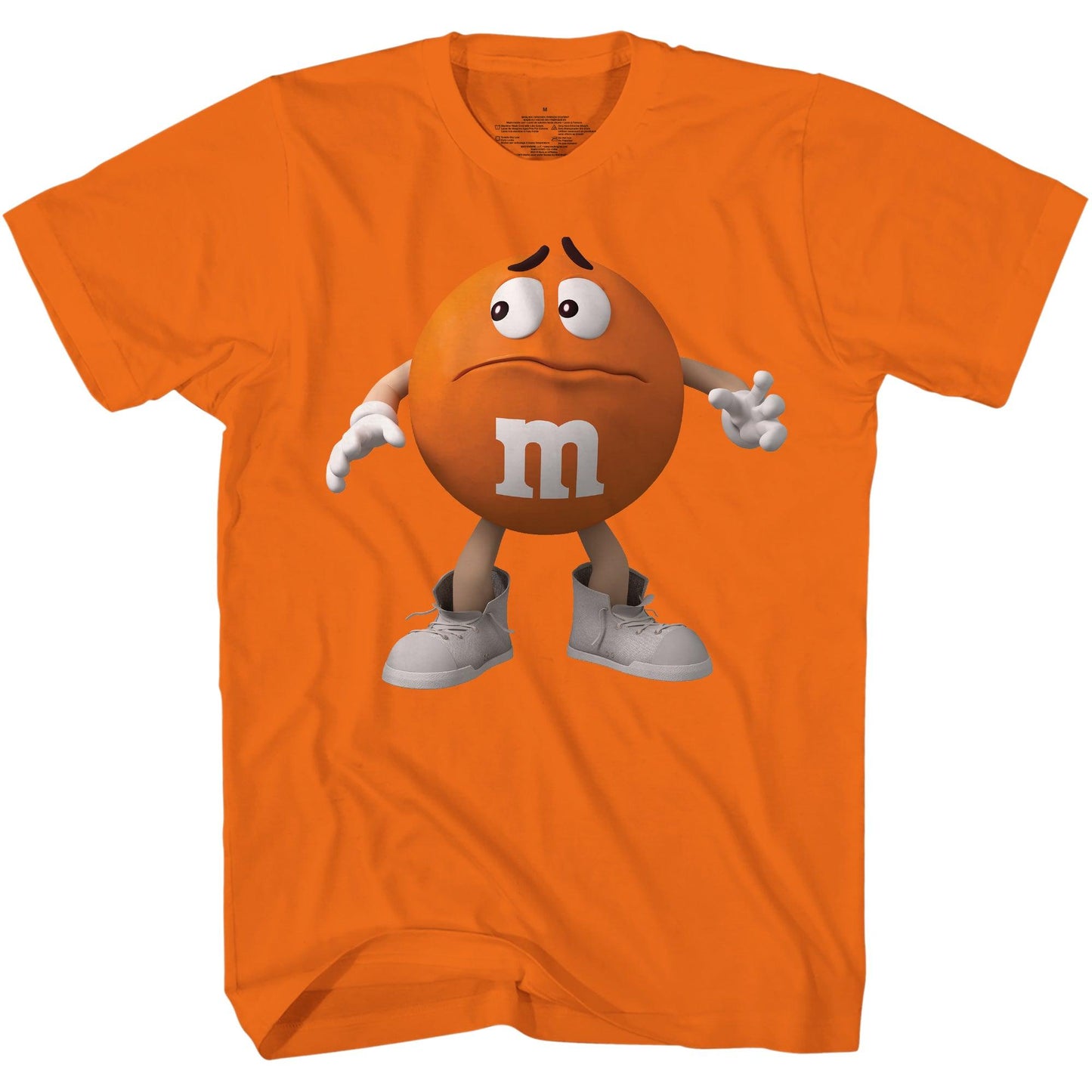M&M's Candy Character Face Adult T Shirt