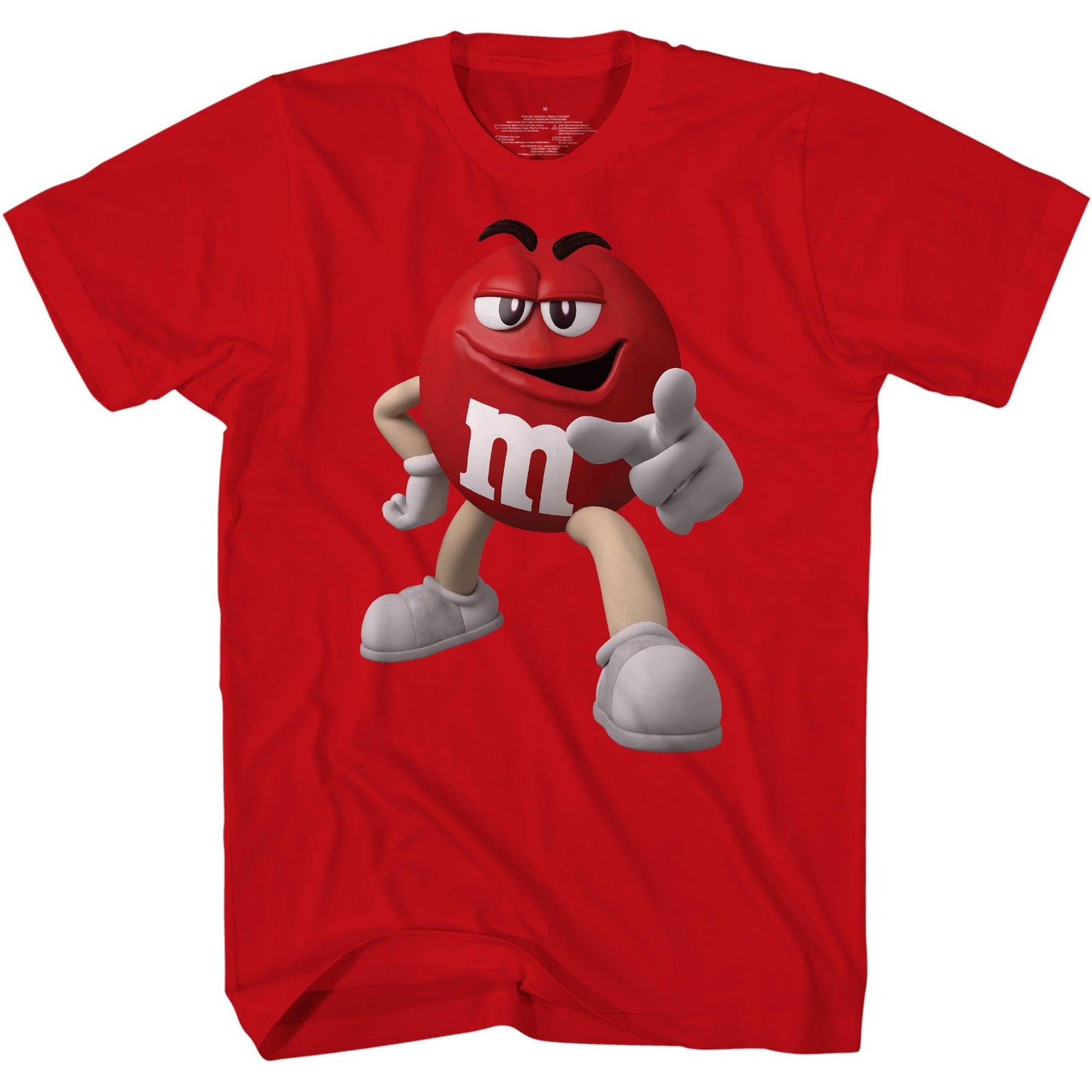 M&M's Candy Character Face Adult T Shirt