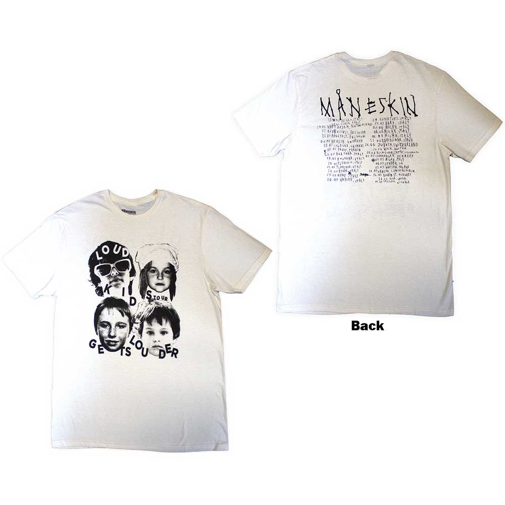 Maneskin Loud Kids European Tour '23 Mens T Shirt