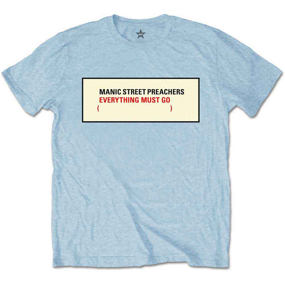 Manic Street Preachers Everything Must Go Mens T Shirt