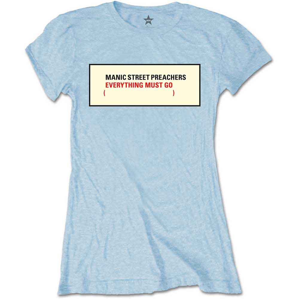Manic Street Preachers Everything Must Go Womens T Shirt